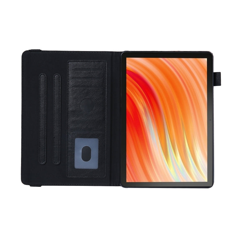 For Amazon Kindle Fire HD10 2021/2023 Extraordinary Series Smart Leather Tablet Case(Black) - Amazon by PMC TechLife | Online Shopping South Africa | PMC TechLife | Buy Now Pay Later Mobicred
