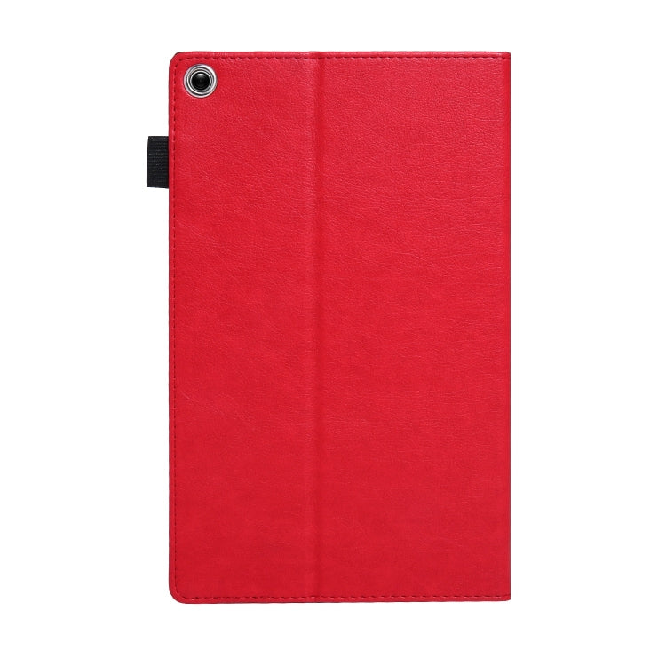 For Amazon Kindle Fire HD10 2017/2019 Extraordinary Series Smart Leather Tablet Case(Red) - Amazon by PMC TechLife | Online Shopping South Africa | PMC TechLife | Buy Now Pay Later Mobicred