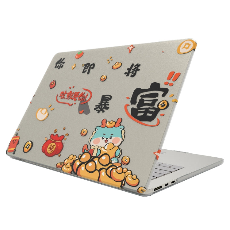 For MacBook Pro 15.4 A1286 UV Printed Pattern Laptop Frosted Protective Case(DDC-1689) - MacBook Pro Cases by PMC Jewellery | Online Shopping South Africa | PMC Jewellery | Buy Now Pay Later Mobicred