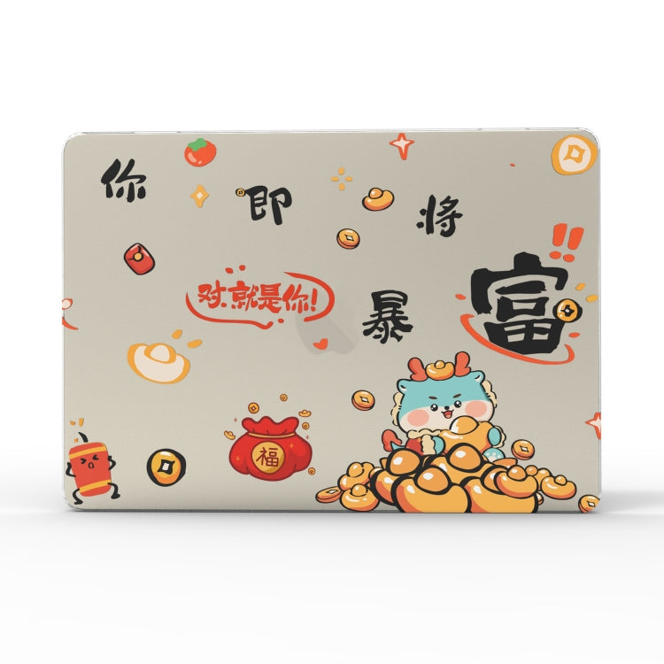For MacBook Pro 15.4 A1707 / A1990 UV Printed Pattern Laptop Frosted Protective Case(DDC-1689) - free shipping - PMC Jewellery - Order now!