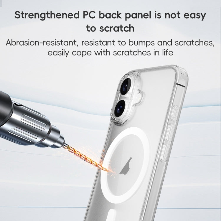 For iPhone 16 Pro ZGA Magsafe Clear PC Hybrid TPU Phone Case(Transparent) - iPhone 16 Pro Cases by ZGA | Online Shopping South Africa | PMC Jewellery | Buy Now Pay Later Mobicred