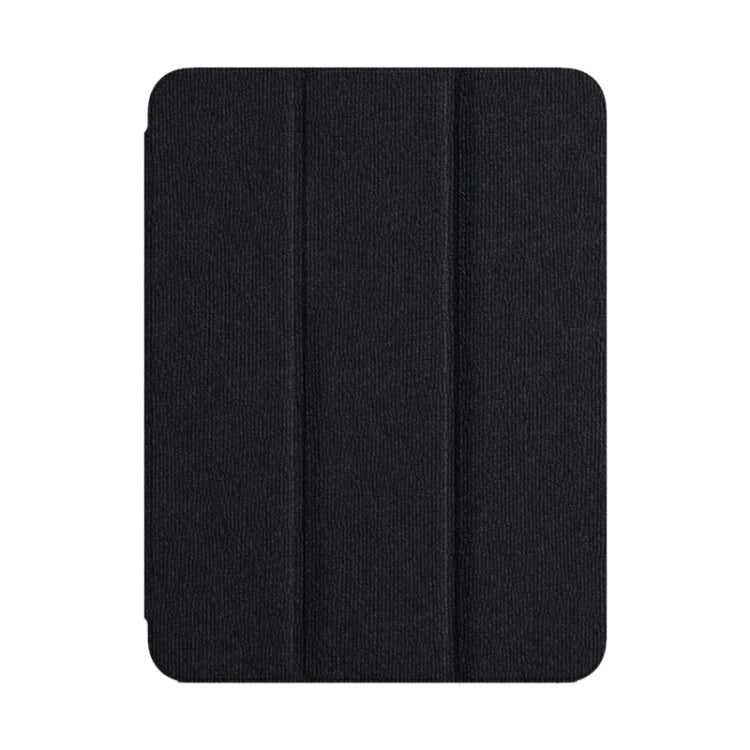 For iPad 10.2 2021/2020/2019 ZGA Tri-Fold Voltage Smart Leather Tablet Case(Black) - free shipping - PMc TechLife - Order now!