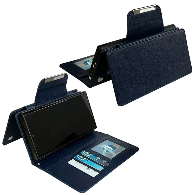 For Google Pixel 6 Multifunctional 7-Card Wallet Leather Phone Case(Royal Blue) - Google Cases by PMC TechLife | Online Shopping South Africa | PMC TechLife | Buy Now Pay Later Mobicred