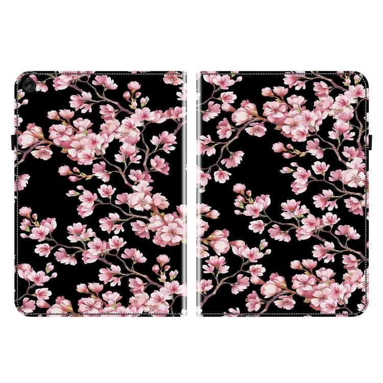 For Lenovo Tab M10 Plus HD 10.6 3rd Gen Crystal Texture Painted Leather Tablet Case(Plum Bossom) - Lenovo by PMC TechLife | Online Shopping South Africa | PMC TechLife | Buy Now Pay Later Mobicred