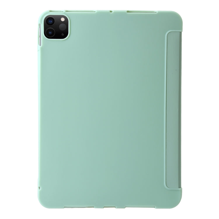 For iPad Pro 11 2024 TPU Deformation Flip Leather Tablet Case with Holder(Mint Green) - iPad Pro 11 2024 Cases by PMC Jewellery | Online Shopping South Africa | PMC Jewellery | Buy Now Pay Later Mobicred