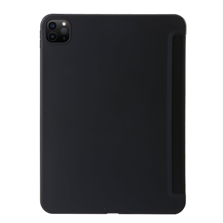 For iPad Pro 13 2024 TPU Deformation Flip Leather Tablet Case with Holder(Black) - iPad Pro 13 2024 Cases by PMC Jewellery | Online Shopping South Africa | PMC Jewellery | Buy Now Pay Later Mobicred