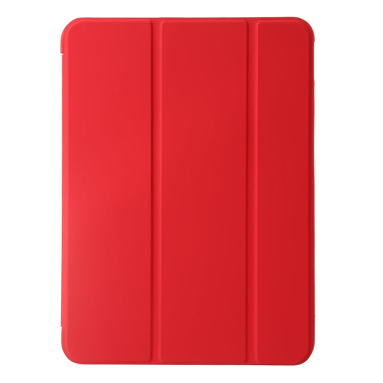 For iPad Air 13 2024 Three-fold Holder Flip Tablet Leather Case(Red) - iPad Air 13 2024 Cases by PMC Jewellery | Online Shopping South Africa | PMC Jewellery | Buy Now Pay Later Mobicred