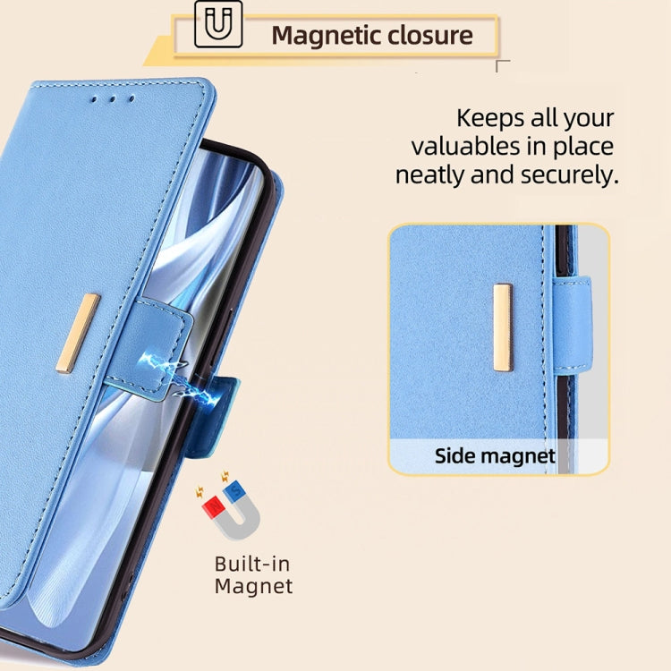 For Xiaomi Redmi K70 5G / K70 Pro 5G Crossbody Chain Leather Phone Case(Blue) - K70 Pro Cases by PMC Jewellery | Online Shopping South Africa | PMC Jewellery | Buy Now Pay Later Mobicred