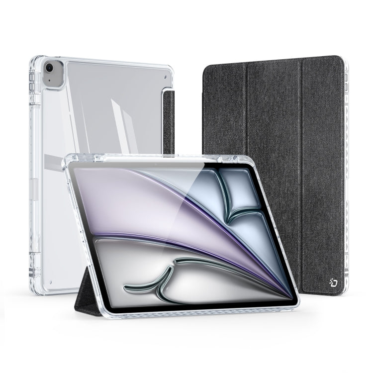 For iPad Air 13 2024 / 2025 DUX DUCIS Unid Series PU+TPU Smart Tablet Case(Black) - iPad Air 13 2025 / 2024 Cases by DUX DUCIS | Online Shopping South Africa | PMC Jewellery | Buy Now Pay Later Mobicred