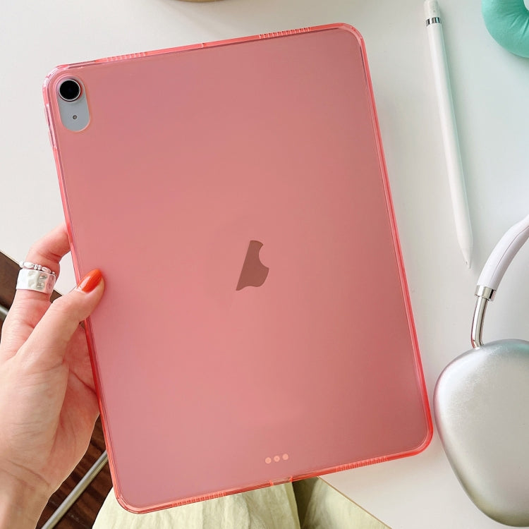 For iPad Air 11 2025 / 2024 Skin-feeling Crystal Clear Acrylic Tablet Case(Pink) - iPad Air 11 2025 / 2024 Cases by PMC Jewellery | Online Shopping South Africa | PMC Jewellery | Buy Now Pay Later Mobicred