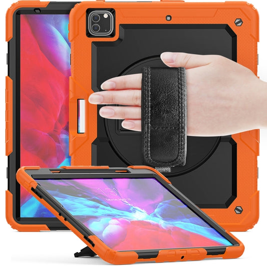 For iPad Pro 13 2024 Silicone + PC Tablet Protective Case(Orange+Black) - iPad Pro 13 2024 Cases by PMC Jewellery | Online Shopping South Africa | PMC Jewellery | Buy Now Pay Later Mobicred