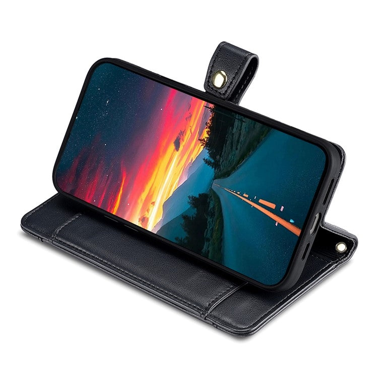 For Google Pixel 9 Sheep Texture Cross-body Zipper Wallet Leather Phone Case(Black) - Google Cases by PMC TechLife | Online Shopping South Africa | PMC TechLife | Buy Now Pay Later Mobicred