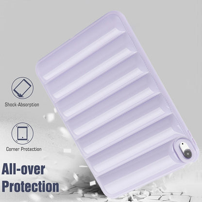 For iPad Air 11 2024 Eiderdown Cushion Shockproof Tablet Case(Purple) - iPad Air 11 2024 Cases by PMC Jewellery | Online Shopping South Africa | PMC Jewellery | Buy Now Pay Later Mobicred