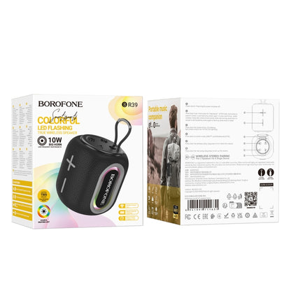 Borofone BR39 Portable Kaya Sports BT Speaker(Black) - Desktop Speaker by Borofone | Online Shopping South Africa | PMC Jewellery | Buy Now Pay Later Mobicred