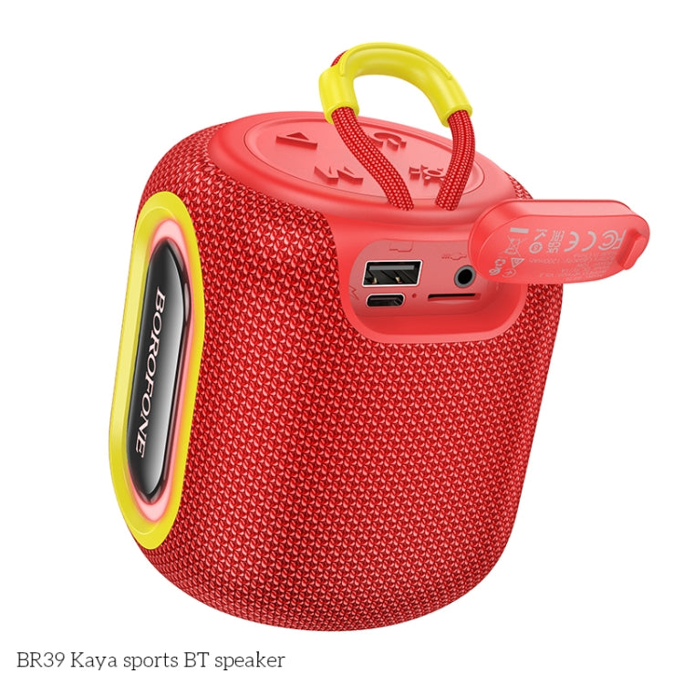 Borofone BR39 Portable Kaya Sports BT Speaker(Camouflage Green) - Desktop Speaker by Borofone | Online Shopping South Africa | PMC Jewellery | Buy Now Pay Later Mobicred