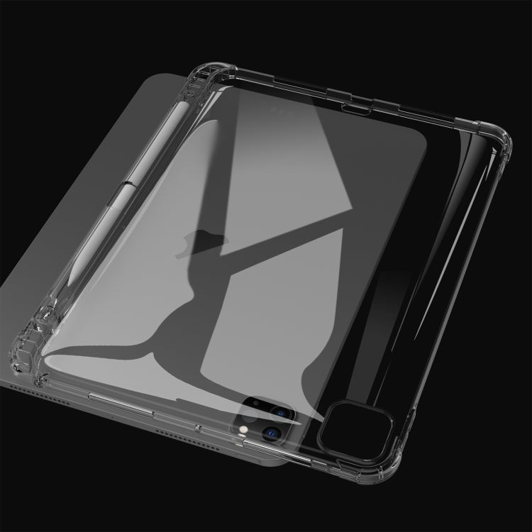 For iPad Pro 13 2024 Highly Transparent TPU Full Thicken Corners Shockproof Protective Case with Pen Slot(Transparent) - iPad Pro 13 2024 Cases by PMC Jewellery | Online Shopping South Africa | PMC Jewellery | Buy Now Pay Later Mobicred