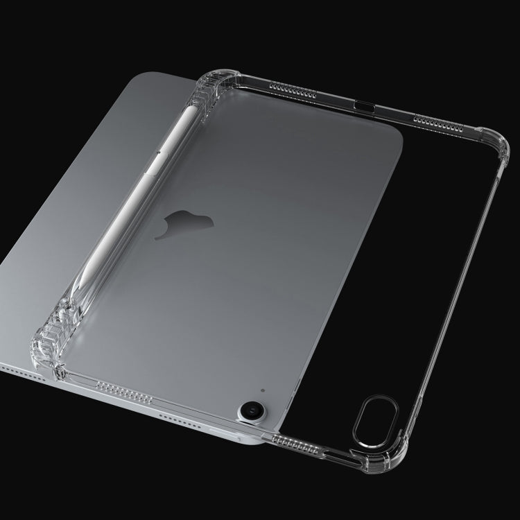 For iPad Air 11 2024 Highly Transparent TPU Full Thicken Corners Shockproof Protective Case with Pen Slot(Transparent) - iPad Air 11 2024 Cases by PMC Jewellery | Online Shopping South Africa | PMC Jewellery | Buy Now Pay Later Mobicred