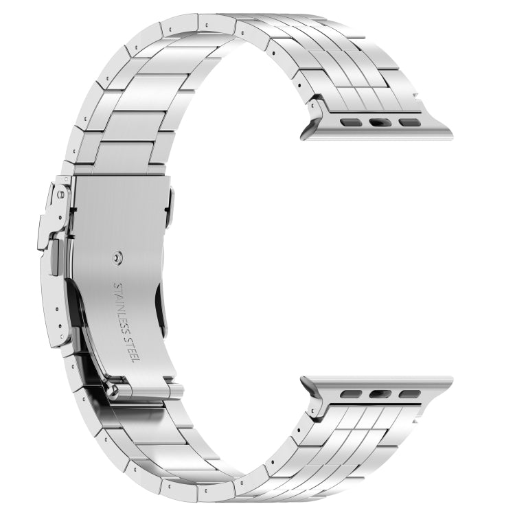 For Apple Watch 42mm Armor 5-bead Titanium Watch Band(Silver) - free shipping - PMC TechLife - Order now!