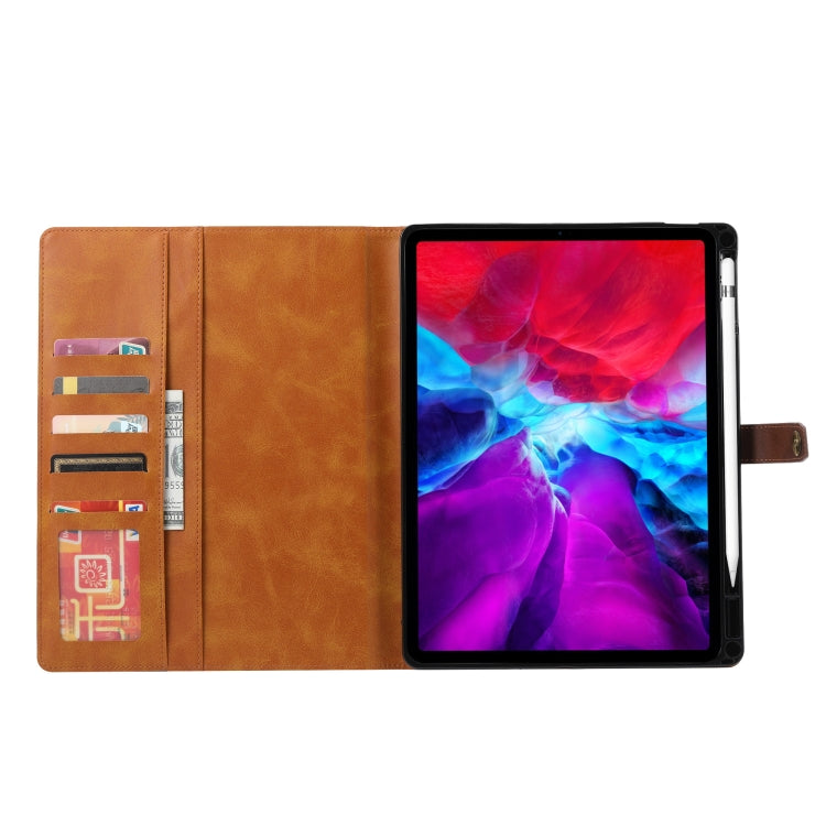 For iPad Pro 11 2024 Calf Texture Double Fold Clasp Horizontal Flip Leather Smart Tablet Case(Rose Gold) - free shipping - PMC TechLife - Order now!