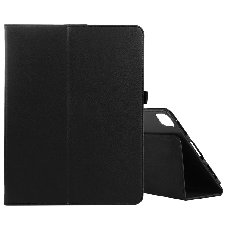 For iPad Pro 11 2024 Litchi Texture Solid Color Leather Tablet Case(Black) - iPad Pro 11 2024 Cases by PMC TechLife | Online Shopping South Africa | PMC TechLife | Buy Now Pay Later Mobicred
