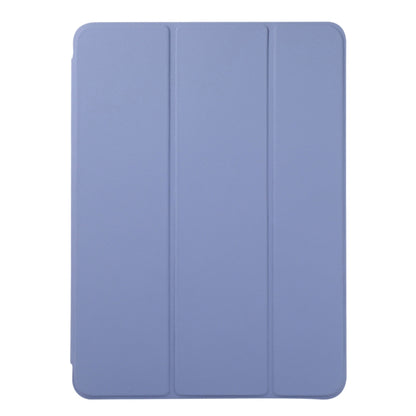 For iPad Pro 13 2024 Double-sided Clip Non-buckle Magnetic PU Smart Tablet Case(Purple) - iPad Air 13 2024 Cases by PMC Jewellery | Online Shopping South Africa | PMC Jewellery | Buy Now Pay Later Mobicred