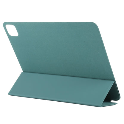 For iPad Pro 11 2024 Double-sided Clip Non-buckle Magnetic PU Smart Tablet Case(Green) - iPad Pro 11 2024 Cases by PMC Jewellery | Online Shopping South Africa | PMC Jewellery | Buy Now Pay Later Mobicred