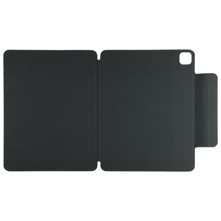 For iPad Pro 13 2024 Double-sided Clip Fixed Buckle Magnetic PU Leather Smart Tablet Case(Black) - iPad Pro 13 2024 Cases by PMC Jewellery | Online Shopping South Africa | PMC Jewellery | Buy Now Pay Later Mobicred