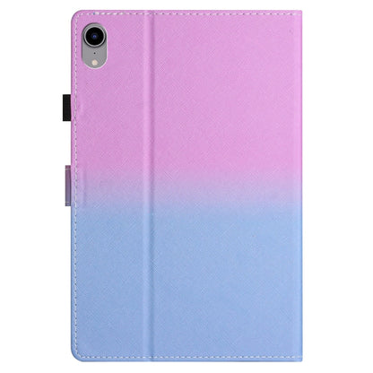 For iPad Pro 11 2024 Stitching Gradient Smart Leather Tablet Case(Purple Blue) - iPad Pro 11 2024 Cases by PMC Jewellery | Online Shopping South Africa | PMC Jewellery | Buy Now Pay Later Mobicred