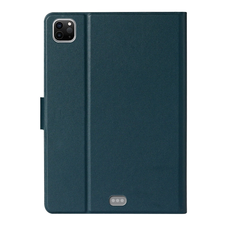 For iPad Pro 11 2024 Pure Color Smart Leather Tablet Case(Deep Green) - iPad Pro 11 2024 Cases by PMC Jewellery | Online Shopping South Africa | PMC Jewellery | Buy Now Pay Later Mobicred