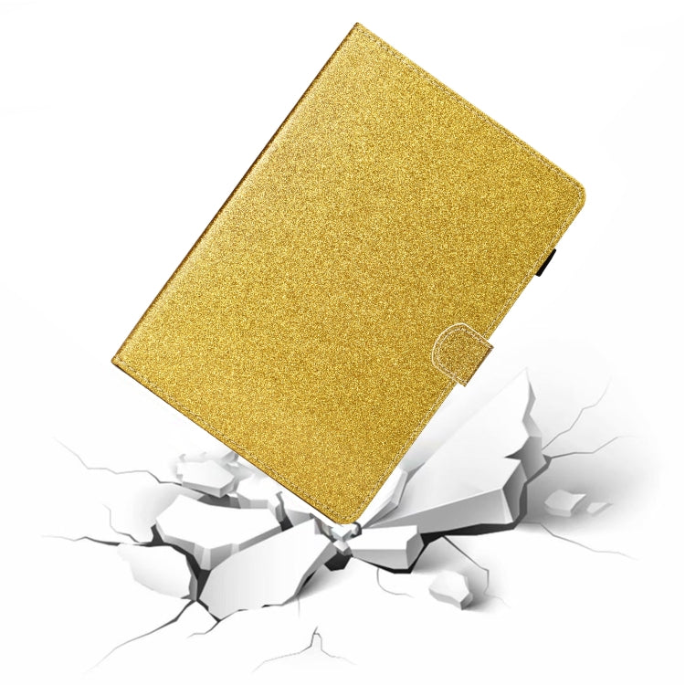For iPad Pro 11 2024 Glitter Smart Leather Tablet Case(Golden) - iPad Pro 11 2024 Cases by PMC TechLife | Online Shopping South Africa | PMC TechLife | Buy Now Pay Later Mobicred