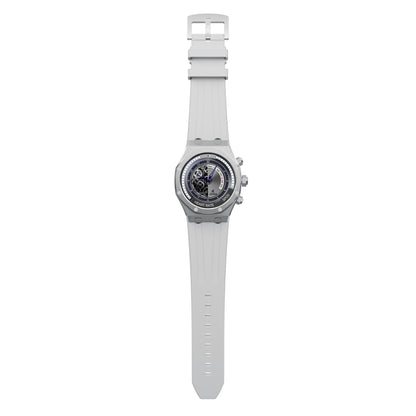 WS-18 1.43 inch IP67 Sport Smart Watch, Support Bluetooth Call / Sleep / Blood Oxygen / Heart Rate / Blood Pressure Health Monitor(Silver+White) - Smart Watches by PMC Jewellery | Online Shopping South Africa | PMC Jewellery | Buy Now Pay Later Mobicred