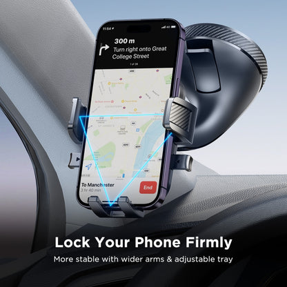 JOYROOM JR-OK6 Car Windshield Phone Holder(Black) - Car Holders by JOYROOM | Online Shopping South Africa | PMC Jewellery | Buy Now Pay Later Mobicred