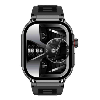 G40S 2.06 inch IP67 BT5.2 Sport Smart Watch, Support Bluetooth Call / Sleep / Blood Oxygen / Heart Rate / Blood Pressure Health Monitor(Black) - Smart Watches by PMC Jewellery | Online Shopping South Africa | PMC Jewellery | Buy Now Pay Later Mobicred