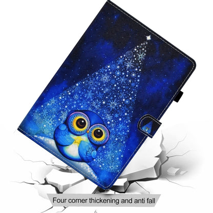 For iPad Pro 11 2024 Painted Stitching Smart Leather Tablet Case(Night Sky Owl) - iPad Pro 11 2024 Cases by PMC Jewellery | Online Shopping South Africa | PMC Jewellery | Buy Now Pay Later Mobicred