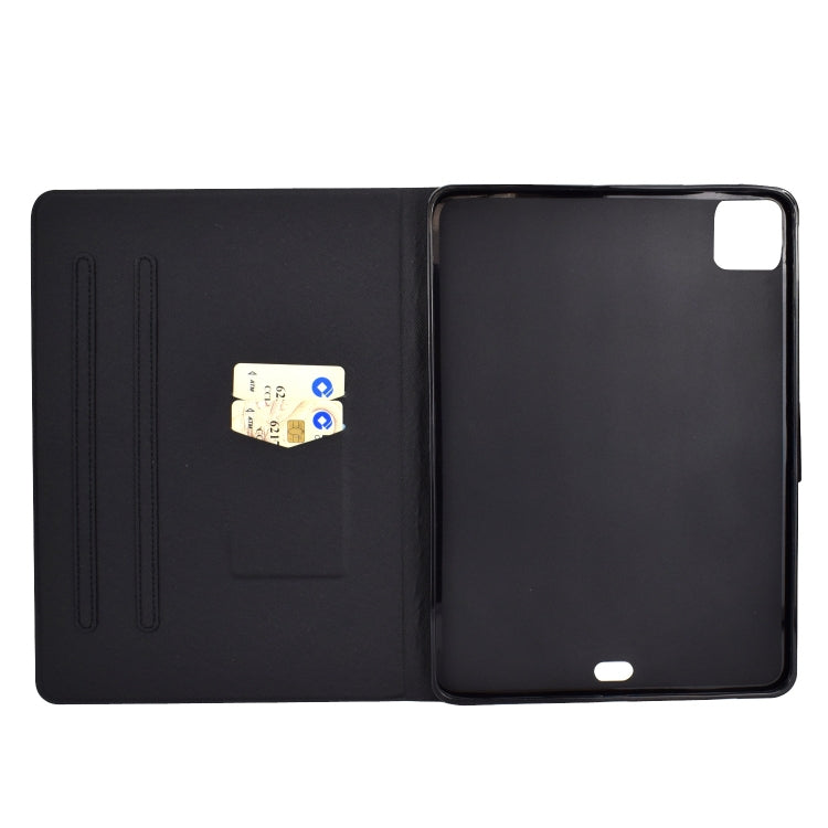 For iPad Pro 11 2024 Voltage Colored Drawing Smart Leather Tablet Case(Arctic Fox) - iPad Pro 11 2024 Cases by PMC Jewellery | Online Shopping South Africa | PMC Jewellery | Buy Now Pay Later Mobicred