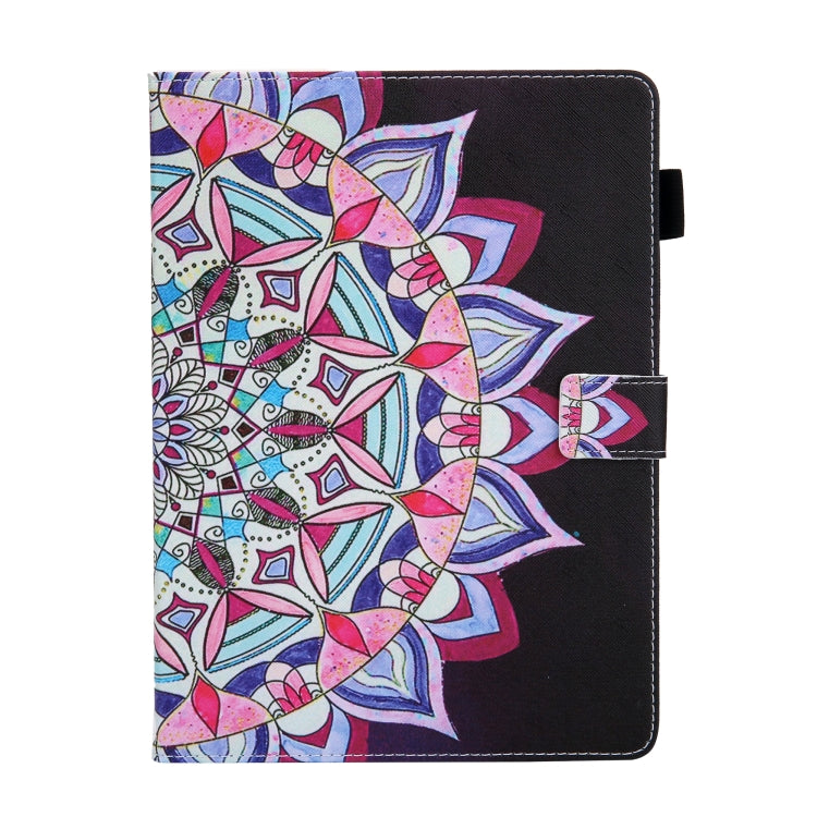 For iPad Pro 11 2024 Colored Drawing Leather Smart Tablet Case(National Flower) - iPad Pro 11 2024 Cases by PMC TechLife | Online Shopping South Africa | PMC TechLife | Buy Now Pay Later Mobicred