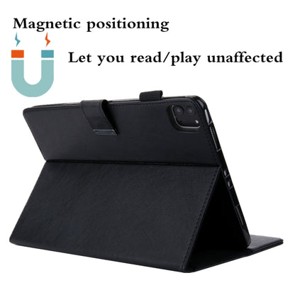 For iPad Pro 11 2024 Business Style Horizontal Flip Leather Smart Tablet Case with Holder(Black) - iPad Pro 11 2024 Cases by PMC Jewellery | Online Shopping South Africa | PMC Jewellery | Buy Now Pay Later Mobicred