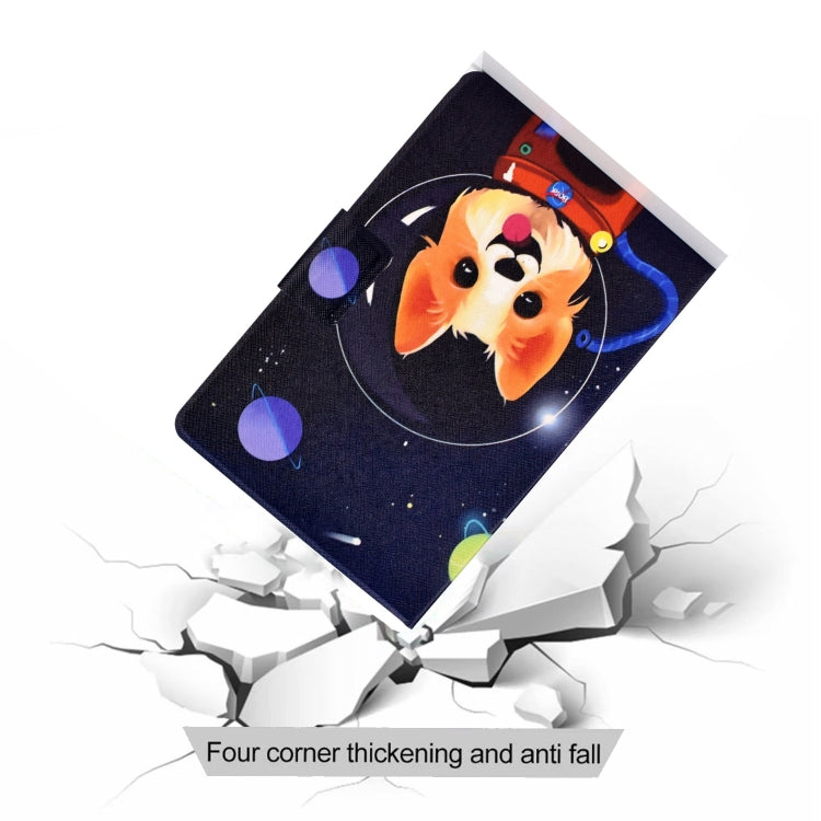 For iPad Pro 11 2024 Voltage Colored Drawing Smart Leather Tablet Case(Space Dog) - iPad Pro 11 2024 Cases by PMC Jewellery | Online Shopping South Africa | PMC Jewellery | Buy Now Pay Later Mobicred