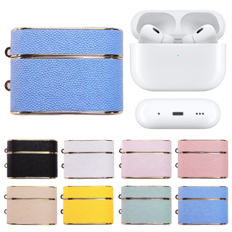 For AirPods 2 / 1 Cylindrical Ball Texture Bluetooth Earphone Protective Case(Yellow) - For AirPods 1/2 by PMC Jewellery | Online Shopping South Africa | PMC Jewellery | Buy Now Pay Later Mobicred