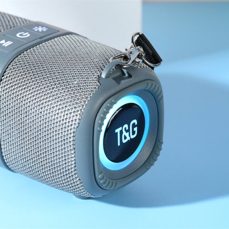 T&G TG667 Outdoor Portable TWS Wireless Bluetooth Speaker(Grey) - Waterproof Speaker by T&G | Online Shopping South Africa | PMC Jewellery | Buy Now Pay Later Mobicred