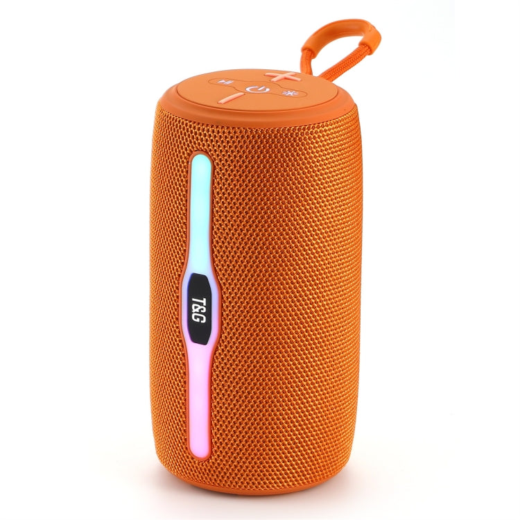 T&G TG675 Music Pulse Wireless Bluetooth Speaker with LED Light(Orange) - Desktop Speaker by T&G | Online Shopping South Africa | PMC Jewellery | Buy Now Pay Later Mobicred