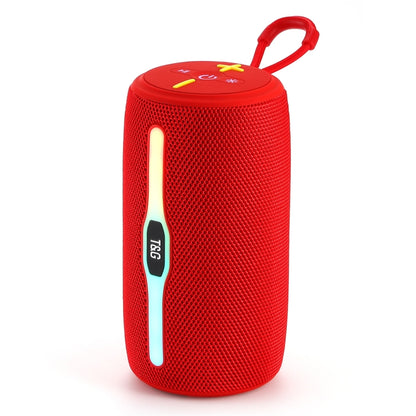 T&G TG675 Music Pulse Wireless Bluetooth Speaker with LED Light(Red) - Desktop Speaker by T&G | Online Shopping South Africa | PMC Jewellery | Buy Now Pay Later Mobicred