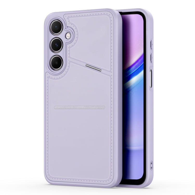 For Samsung Galaxy A15 4G/5G DUX DUCIS Rafi II Series RFID Holder Phone Case(Purple) - Galaxy Phone Cases by DUX DUCIS | Online Shopping South Africa | PMC Jewellery | Buy Now Pay Later Mobicred