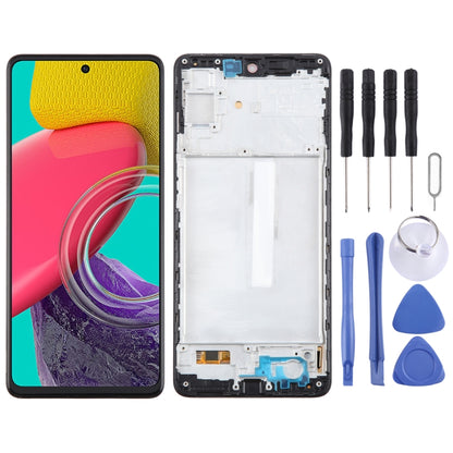 For Samsung Galaxy M53 SM-M536B 6.43inch OLED LCD Screen for Digitizer Full Assembly with Frame - LCD Screen by PMC Jewellery | Online Shopping South Africa | PMC Jewellery | Buy Now Pay Later Mobicred