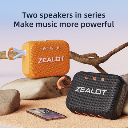 Zealot S75 Portable Outdoor IPX6 Waterproof Bluetooth Speaker(Blue) - Waterproof Speaker by ZEALOT | Online Shopping South Africa | PMC Jewellery | Buy Now Pay Later Mobicred