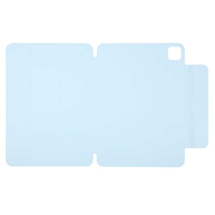 For iPad Pro 13 2024 Y-Shape Double-sided Clip Magnetic Smart Tablet Case(Blue) - iPad Pro 13 2024 Cases by PMC TechLife | Online Shopping South Africa | PMC TechLife | Buy Now Pay Later Mobicred