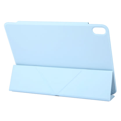 For iPad Air 11 2024 Y-Shape Double-sided Clip Magnetic Smart Tablet Case(Blue) - iPad Air 11 2024 Cases by PMC Jewellery | Online Shopping South Africa | PMC Jewellery | Buy Now Pay Later Mobicred