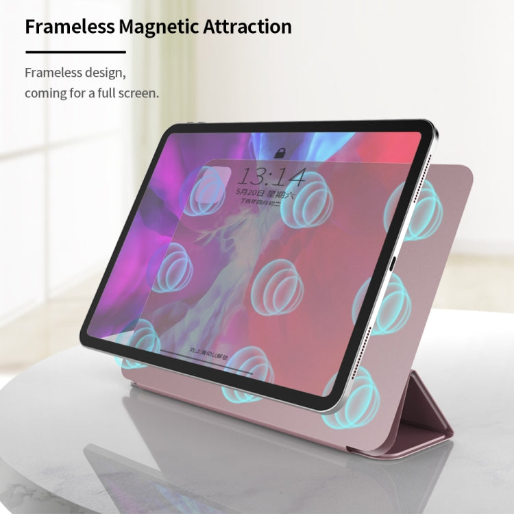For iPad Air 11 2024 / 5 / 4 Ultra-thin Double-sided Clip Magnetic Smart Tablet Case(Mint Green) - iPad Air 11 2024 Cases by PMC Jewellery | Online Shopping South Africa | PMC Jewellery | Buy Now Pay Later Mobicred