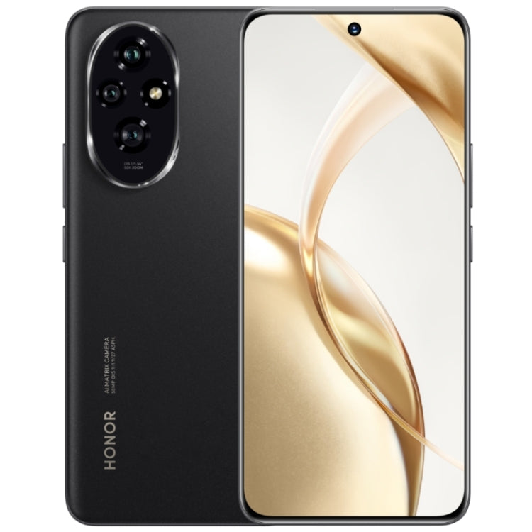 Honor 200, 12GB+256GB, Screen Fingerprint Identification, 6.7 inch MagicOS 8.0 Snapdragon 7 Gen 3 Octa Core, Network: 5G, NFC, OTG(Black) - Honor by Huawei | Online Shopping South Africa | PMC Jewellery | Buy Now Pay Later Mobicred