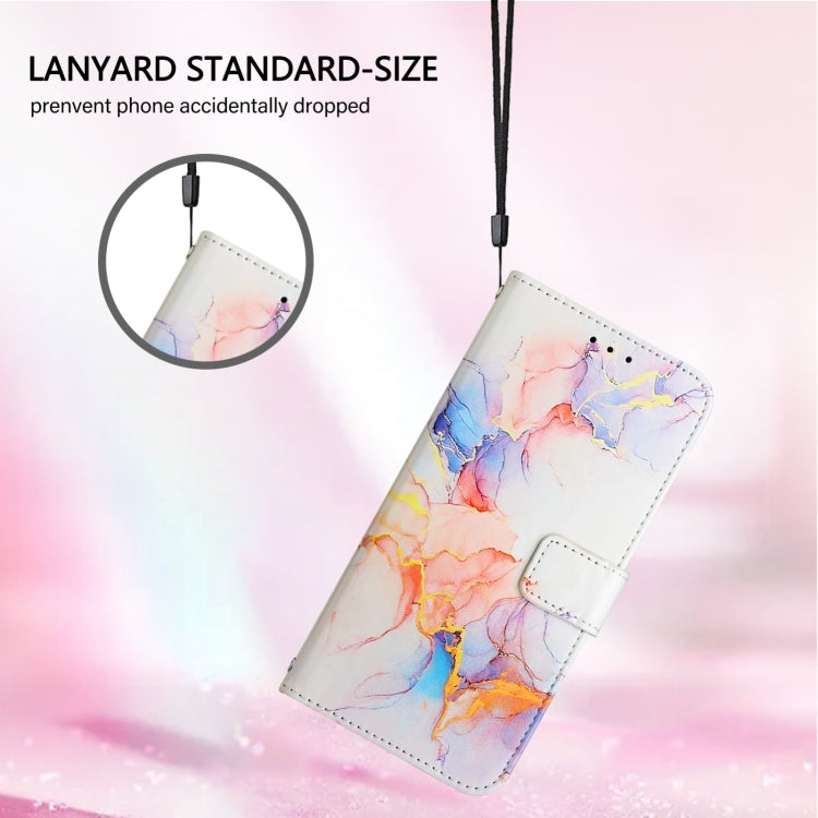 For Google Pixel 9 PT003 Marble Pattern Flip Leather Phone Case(Galaxy Marble White) - Google Cases by PMC Jewellery | Online Shopping South Africa | PMC Jewellery | Buy Now Pay Later Mobicred